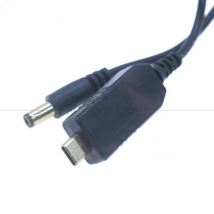 Cable di usb di tipo C a corrente continua 5.5x2.1mm 8.4v 7.4v 6v 4.5v 3.6v 3v 2.4v 9v 12v Cavo di uscita per circuito di strisce luminose a LED del router Wifi 3