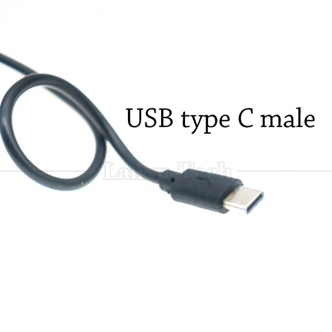 Convertitore di potenziamento da 1m di alta qualità da 5v a 12v USB a USB Cavo caricabatterie tipo C per tappeti leggeri 4