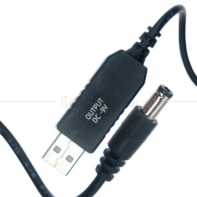 High Quality Booster 5V USB a 9V DC 5.5x2.1mm Step Up Converter Power Charger Cable per Wifi Router Modem 4