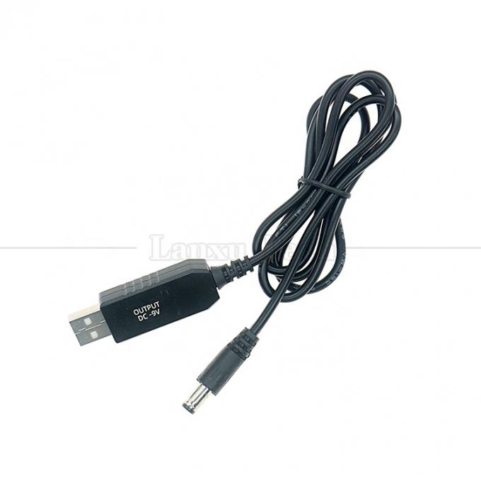 High Quality Booster 5V USB a 9V DC 5.5x2.1mm Step Up Converter Power Charger Cable per Wifi Router Modem 6