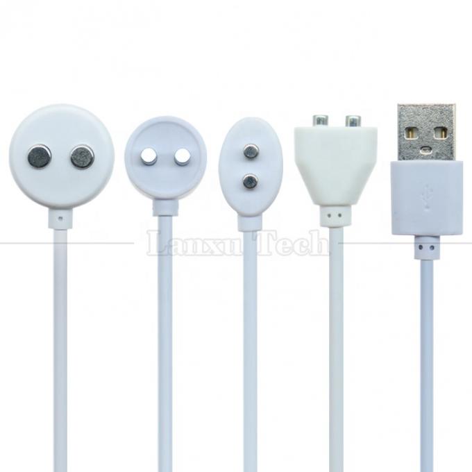 2 PIN USB Magnetico Spazzolino da denti elettrico Strumenti di bellezza per adulti Giocattoli sessuali Vibratore Cable caricabatterie 1