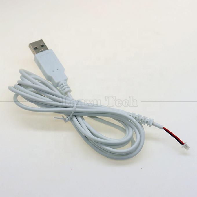 Assemblaggio personalizzato USB A Maschio a JST 2pin 1.0mm 2.0mm 1.25mm Pitch SHR MX XH SH VH PH Cable connettore 4