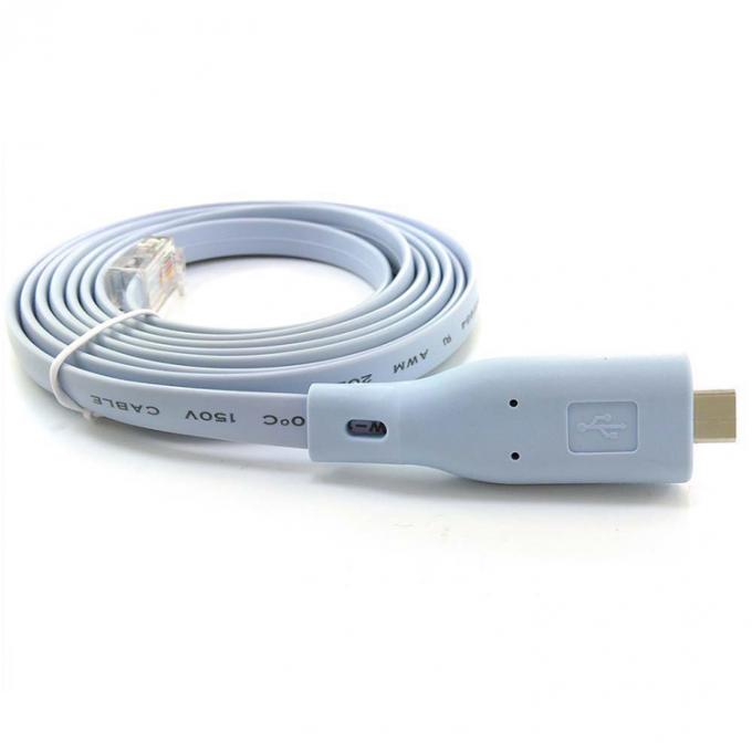 Cable di console dell'adattatore seriale da 6FT USB tipo C a RJ45 per il switch del router Cisco 3