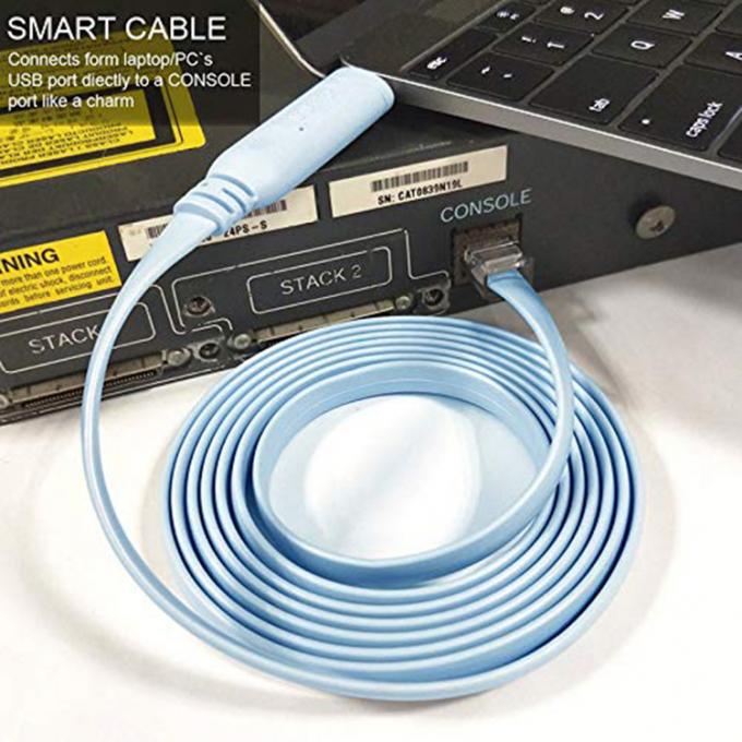 Cable di console dell'adattatore seriale da 6FT USB tipo C a RJ45 per il switch del router Cisco 5