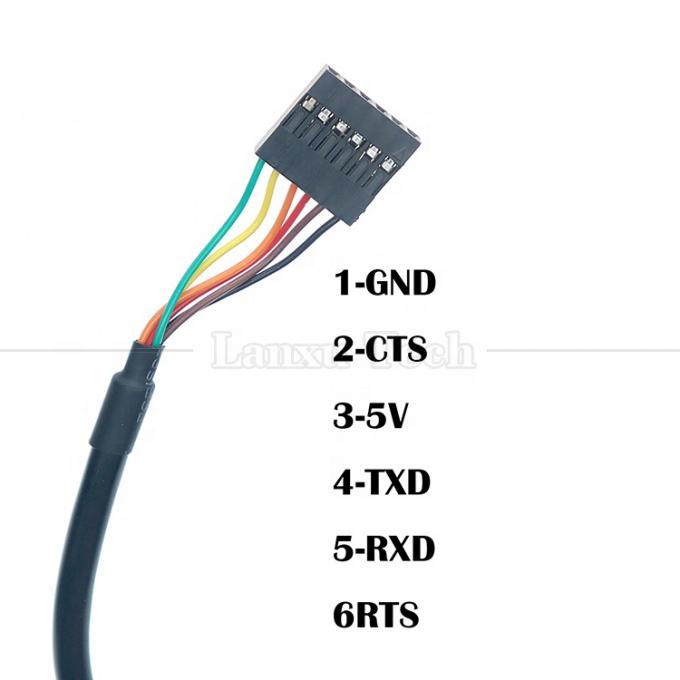 FTDI Chip FT232 USB a TTL 3.3V 5V Uart RTS CTS TXD RXD Cable di conversione seriale per Arduino Raspberry Pi 6