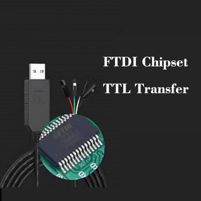 FTDI Chipset FT 232 5V 3.3V USB a 4 PIN Dupont Uart TTL Cable di conversione seriale per Raspberry Pi 1