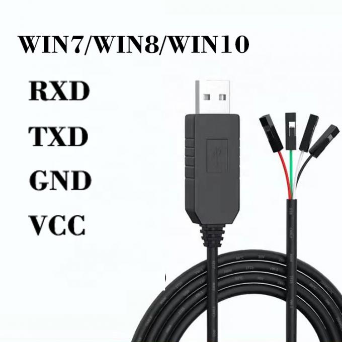 FTDI Chipset FT 232 5V 3.3V USB a 4 PIN Dupont Uart TTL Cable di conversione seriale per Raspberry Pi 0