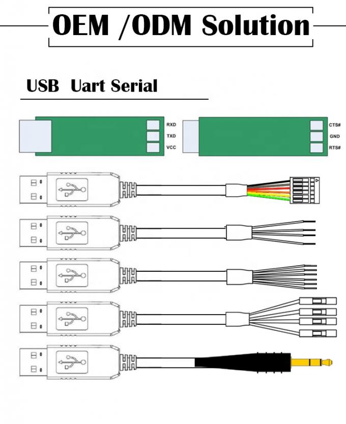 Cable seriale USB da Uart TTL ad alta compatibilità WIN7 10 FTDI FT232 5V 3.3V per Raspberry Pi 1