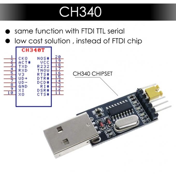 CH340 Rollover USB Console Cable per Cisco Router 3