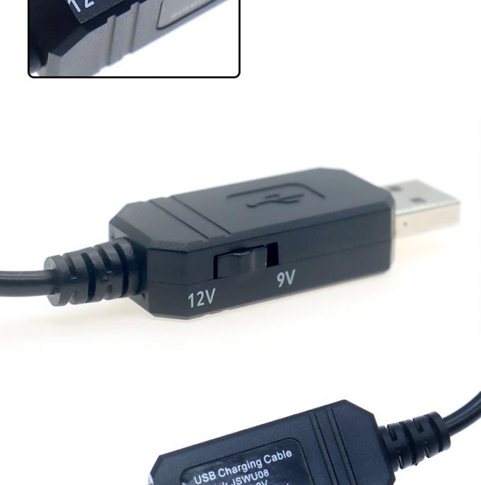 Cable di potenziamento del cavo di corrente continua da 5v a 9v a 12v per router 2