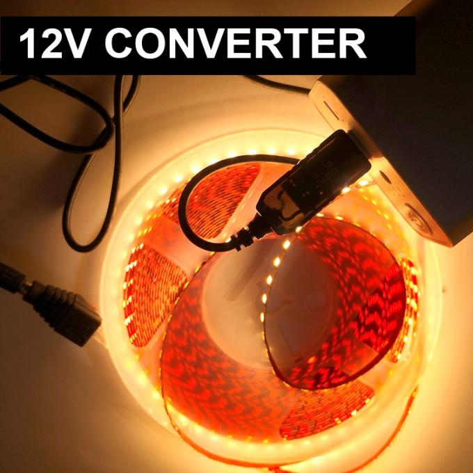 Caricabatterie di alta qualità 5.5x2.1mm DC 5V a 12V Cavo di alimentazione USB per Wifi Router Modem Ventilatore luce LED 3