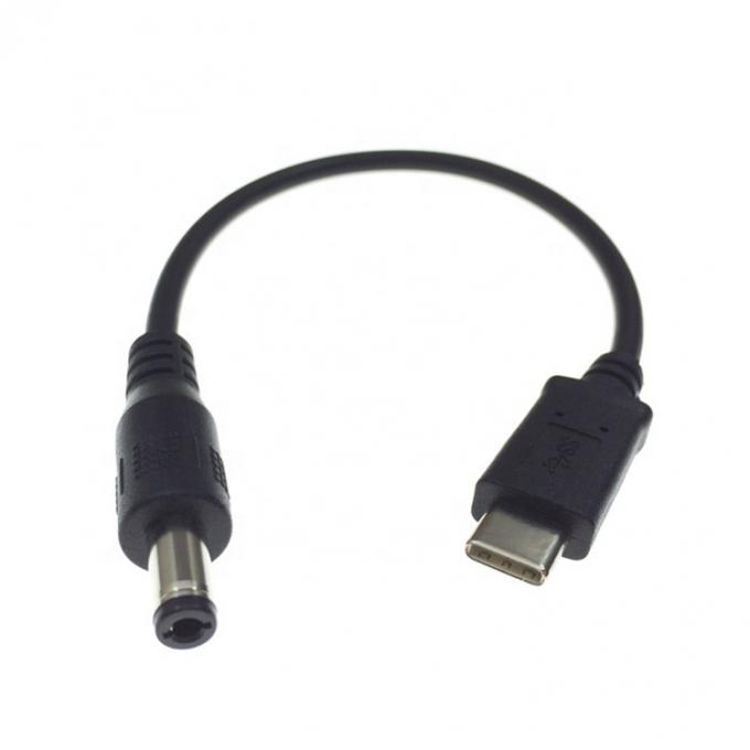 Carica rapida 20V 3A 65W USB Tipo C a 5.5mm X 2.1mm DC Power PD Cavo di ricarica per laptop 4