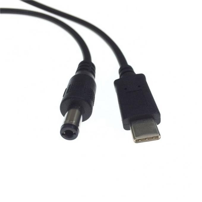 Carica rapida 20V 3A 65W USB Tipo C a 5.5mm X 2.1mm DC Power PD Cavo di ricarica per laptop 3