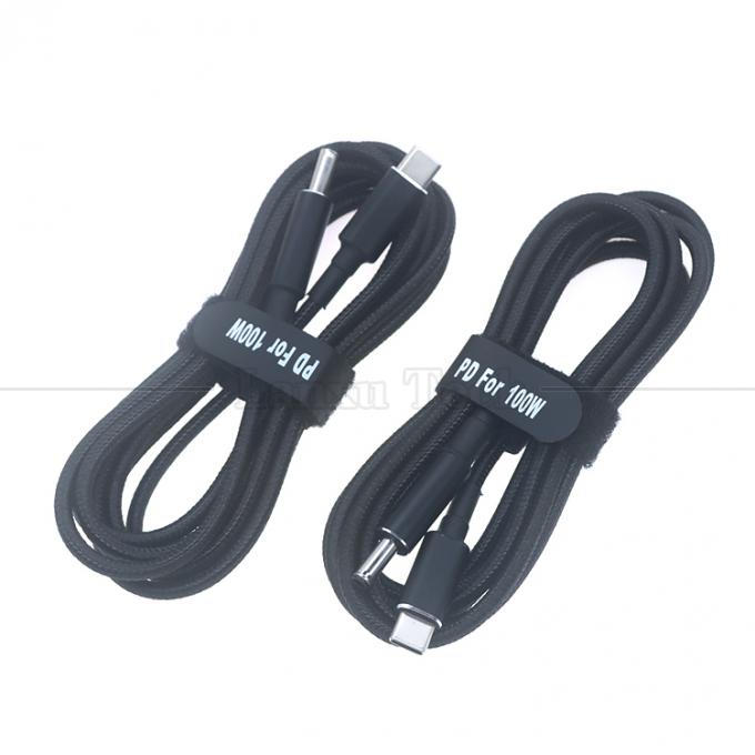 20V 5A 100W Dual E Mark Chip PD Carica USB Tipo C a DC Adaptore per cavo portatile per HP Asus Lenovo Dell 4