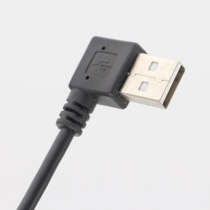 Serratura a vite 90 gradi angolo retto tipo A Maschio a femmina pannello di montaggio cavo di estensione USB 4