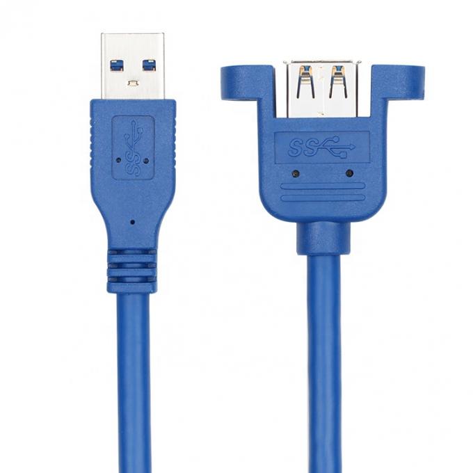 Dati ad alta velocità 5Gbps USB 3.0 Tipo A Maschio a montatura del pannello femminile Cavo di estensione USB 3.0 2