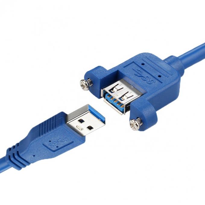 Dati ad alta velocità 5Gbps USB 3.0 Tipo A Maschio a montatura del pannello femminile Cavo di estensione USB 3.0 5