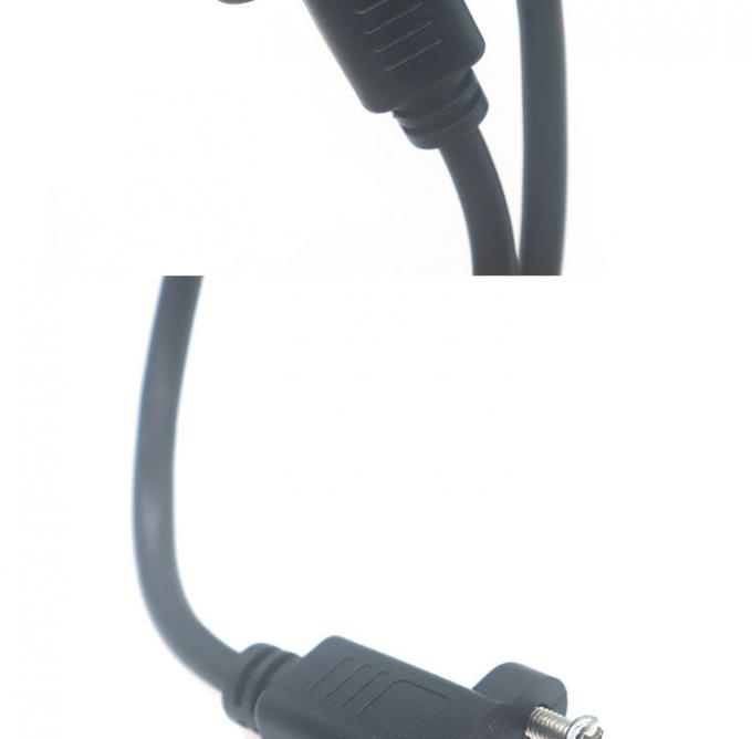 30cm 50cm Montaggio del pannello a vite Maschio a femmina Cavo di estensione USB Tipo C 3.1 4