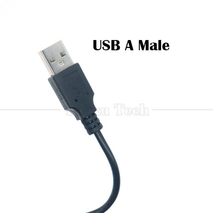 90 gradi angolo destro USB A maschio a canna Jack DC 2.5x0.7mm 3.5x1.35 5.5x2.5 5.5x2.1mm Cable di caricabatterie 2