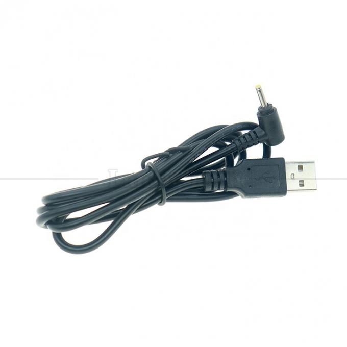 90 gradi angolo destro USB A maschio a canna Jack DC 2.5x0.7mm 3.5x1.35 5.5x2.5 5.5x2.1mm Cable di caricabatterie 4