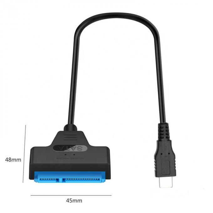 Alta velocità 5Gbps SDD HDD Hard Drive 2,5 pollici USB Tipo C 3.1 a Sata Adapter Cable 2