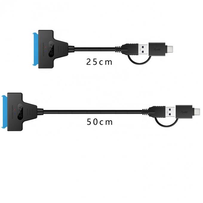 Alta velocità 5Gbps 2,5 pollici SSD HDD Hard Disk Tipo C USB 3.0 Cable Adapter Sata 4