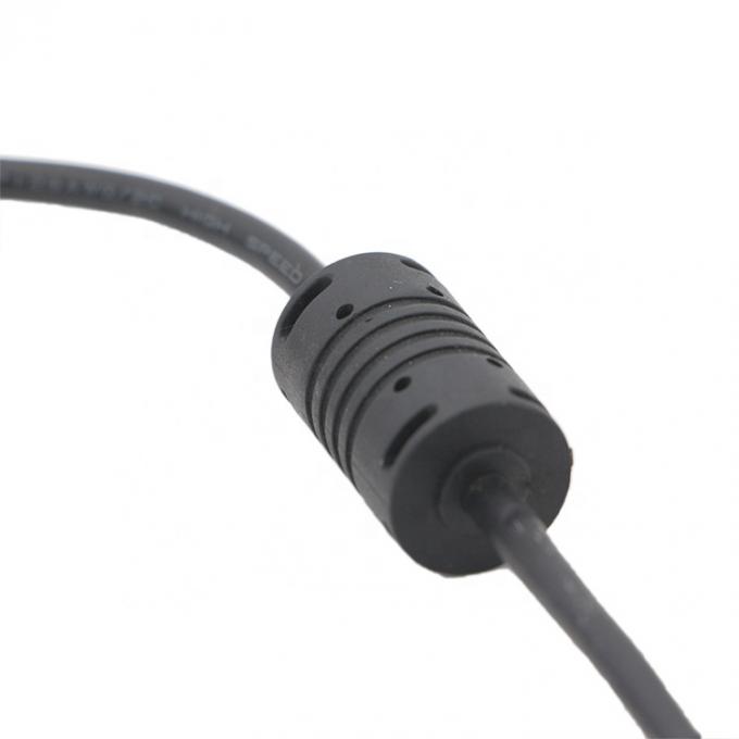 1.5m USB A a Mini B 5PIN USB 2.0 Cable OTG per la ricarica dei dati con ferrite 3