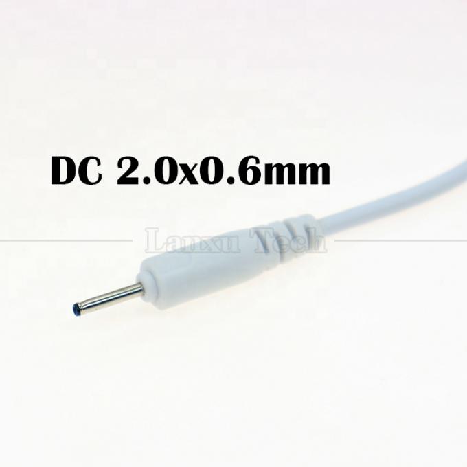 Alta Qualità 0,5M 1M 2M 3M Bianco Nero DC 2.0 0,6 mm Caricabatterie Cavo USB per Vibratore 1