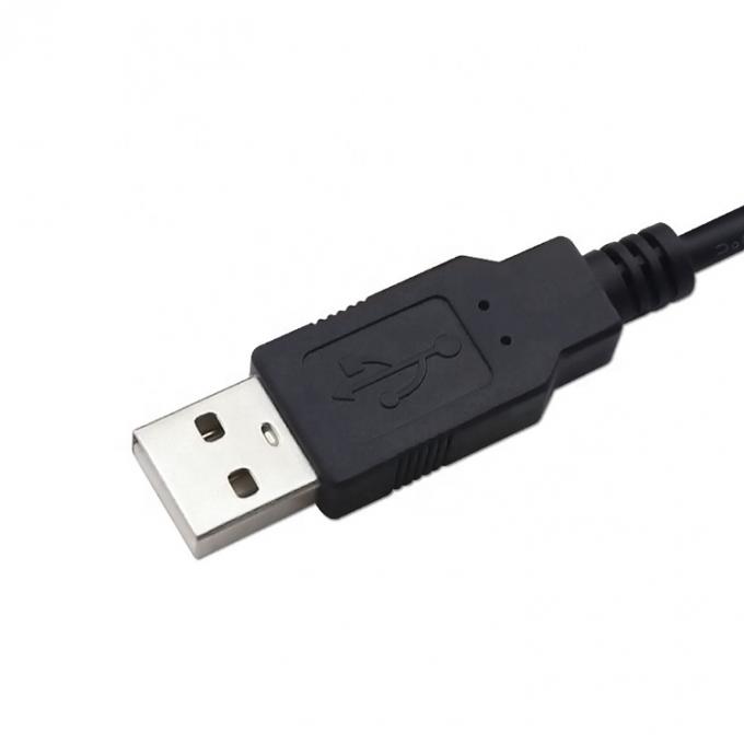 Custom OEM 2m 1 maschio a 2 femmine Y USB Splitter Cable per la ricarica 4