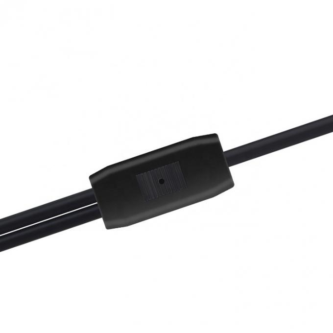 Custom OEM 2m 1 maschio a 2 femmine Y USB Splitter Cable per la ricarica 6