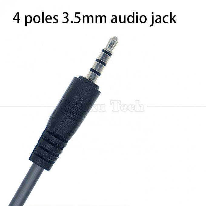 1M USB a 3,5mm 4 poli Cable di estensione DC Audio Jack per altoparlanti per auto 3