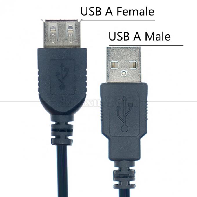 1M 2M 3M 5M Cable di carica dati tipo A USB 2.0 maschio a USB femmina per computer mouse tastiera 1