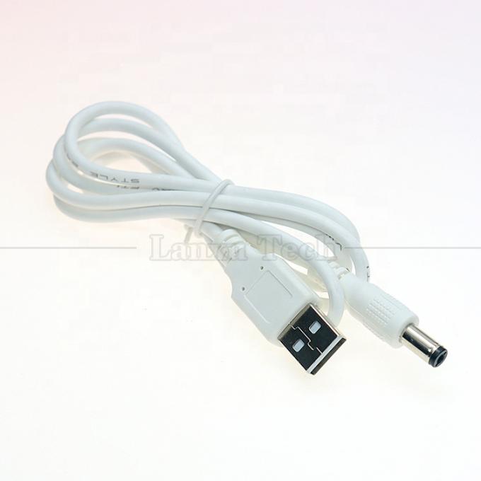 USB A Maschio a 2.1x5.5mm DC Jack a canna connettore cavo di ricarica per altoparlante del router 5