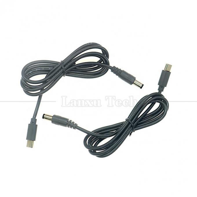 Carica 3A 9V 12V 15V 20V USB Tipo C a DC 5.5x2.1mm Jack Adapter Converter Cable per Wifi Router Modem Projector Camera 3