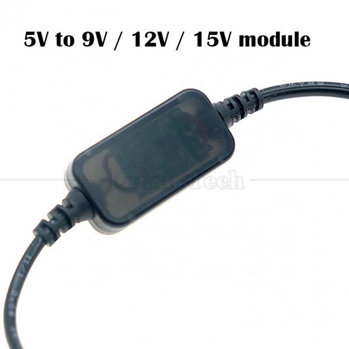 9v 12v 15v 20v PD USB Tipo C a DC 5.5x2.1mm Cavo di ricarica per altoparlante Wifi Router 1