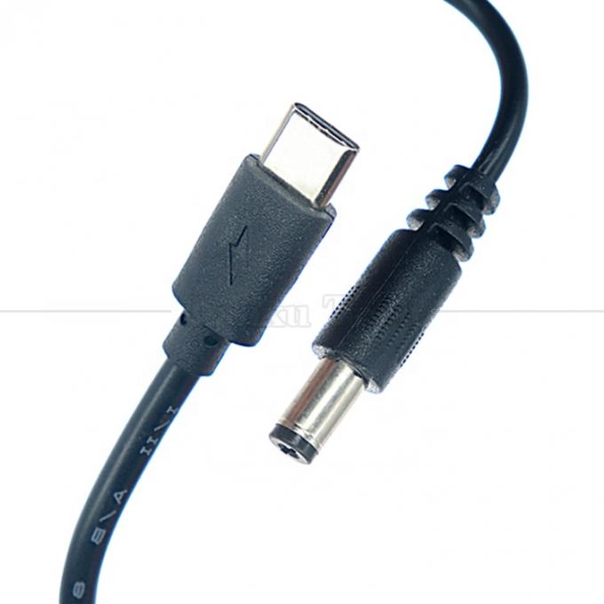 9v 12v 15v 20v PD USB Tipo C a DC 5.5x2.1mm Cavo di ricarica per altoparlante Wifi Router 2