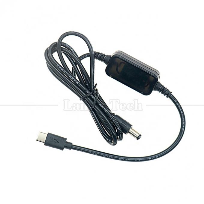 9v 12v 15v 20v PD USB Tipo C a DC 5.5x2.1mm Cavo di ricarica per altoparlante Wifi Router 4
