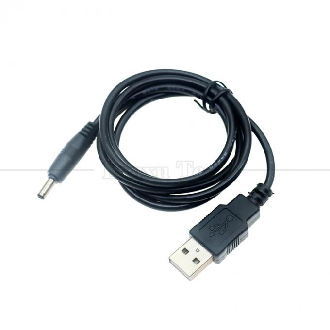 1 metro USB maschio a corrente continua Jack a canna 3,5 mm 1,35 mm Cavo di carica del router per altoparlante 2