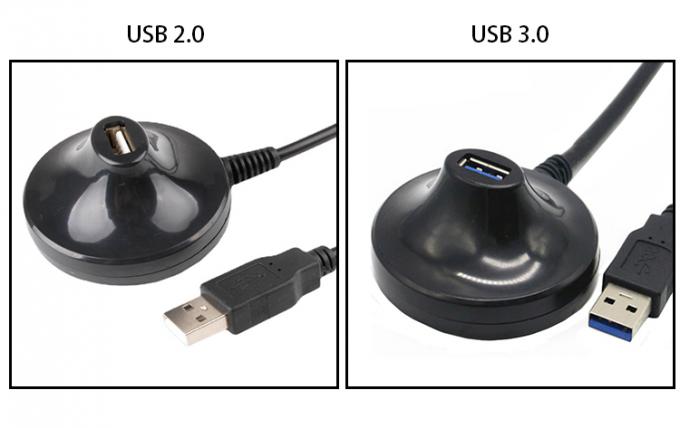 Desktop Maschio a femmina Dock Station Data Charging USB 2.0 3.0 cavo di estensione con base 0