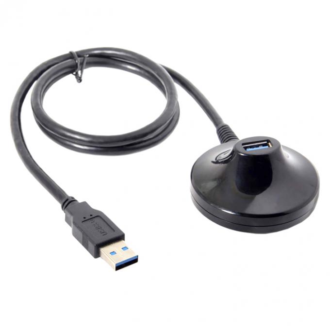 Desktop Maschio a femmina Dock Station Data Charging USB 2.0 3.0 cavo di estensione con base 2