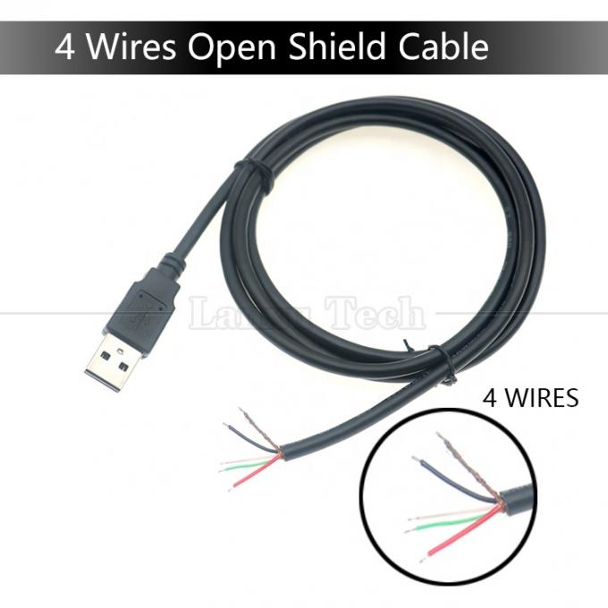 Cable a coda di porcellana da cavo maschio a filo nudo a spogliatura 6