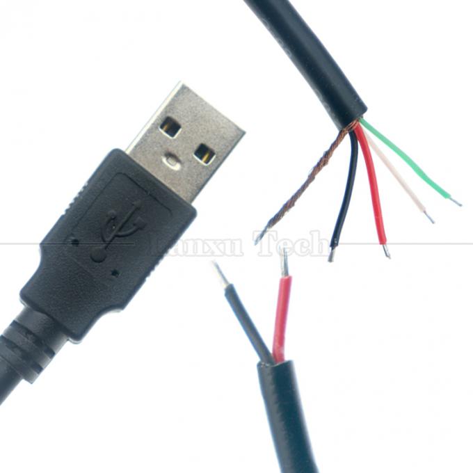 Cable a coda di porcellana da cavo maschio a filo nudo a spogliatura 2