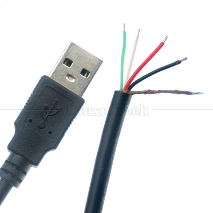 Cable a coda di porcellana da cavo maschio a filo nudo a spogliatura 3