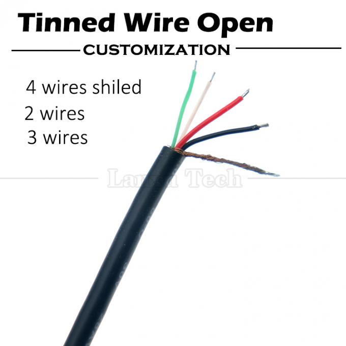 Cable a coda di porcellana da cavo maschio a filo nudo a spogliatura 4