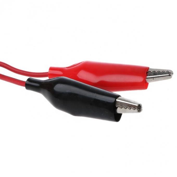 Clampe di coccodrillo Clip di alligatore a USB Un cavo di adattatore di filo di prova femminile 1
