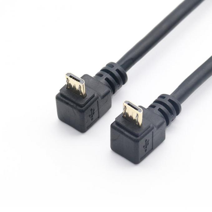 90 gradi angolo verso l'alto angolo di carica dati Micro cavo USB 1