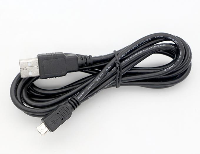 Cable di carica dati personalizzazione USB 2.0 da maschio a micro USB 6