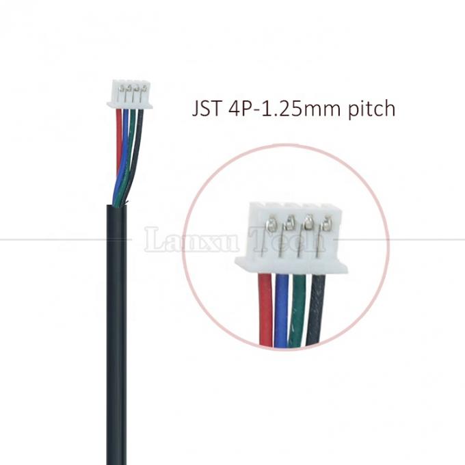 OEM Micro USB personalizzato per JST 4 pin 1.25mm Pitch Cable 2