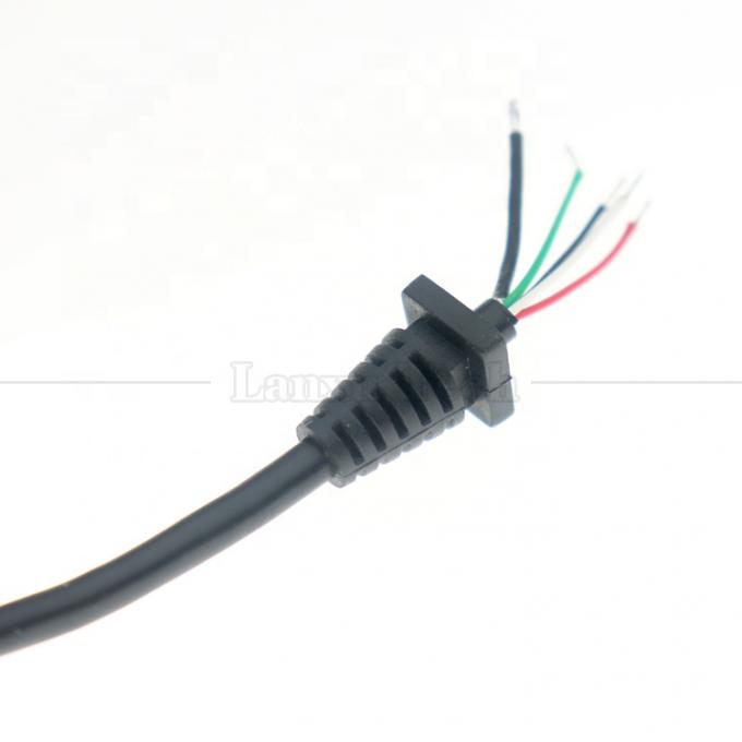 Carica dati personalizzata Micro USB blindato per aprire cavo di caricabatterie a coda di porcellino 2