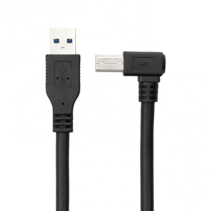 Alta velocità 5Gbps 90 gradi angolo destro USB 3.0 da maschio a USB tipo B Cavo per stampante Epson HP 4